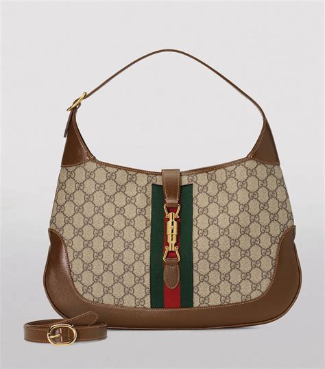 gucci jackie bag brown|gucci jackie 1961 transparent bag.